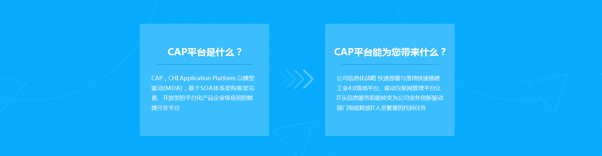 CAP開發(fā)平臺